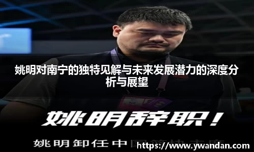 姚明对南宁的独特见解与未来发展潜力的深度分析与展望